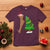 Funny Christmas Wiener Dog T Shirt Decorations Xmas Tree - Wonder Print Shop