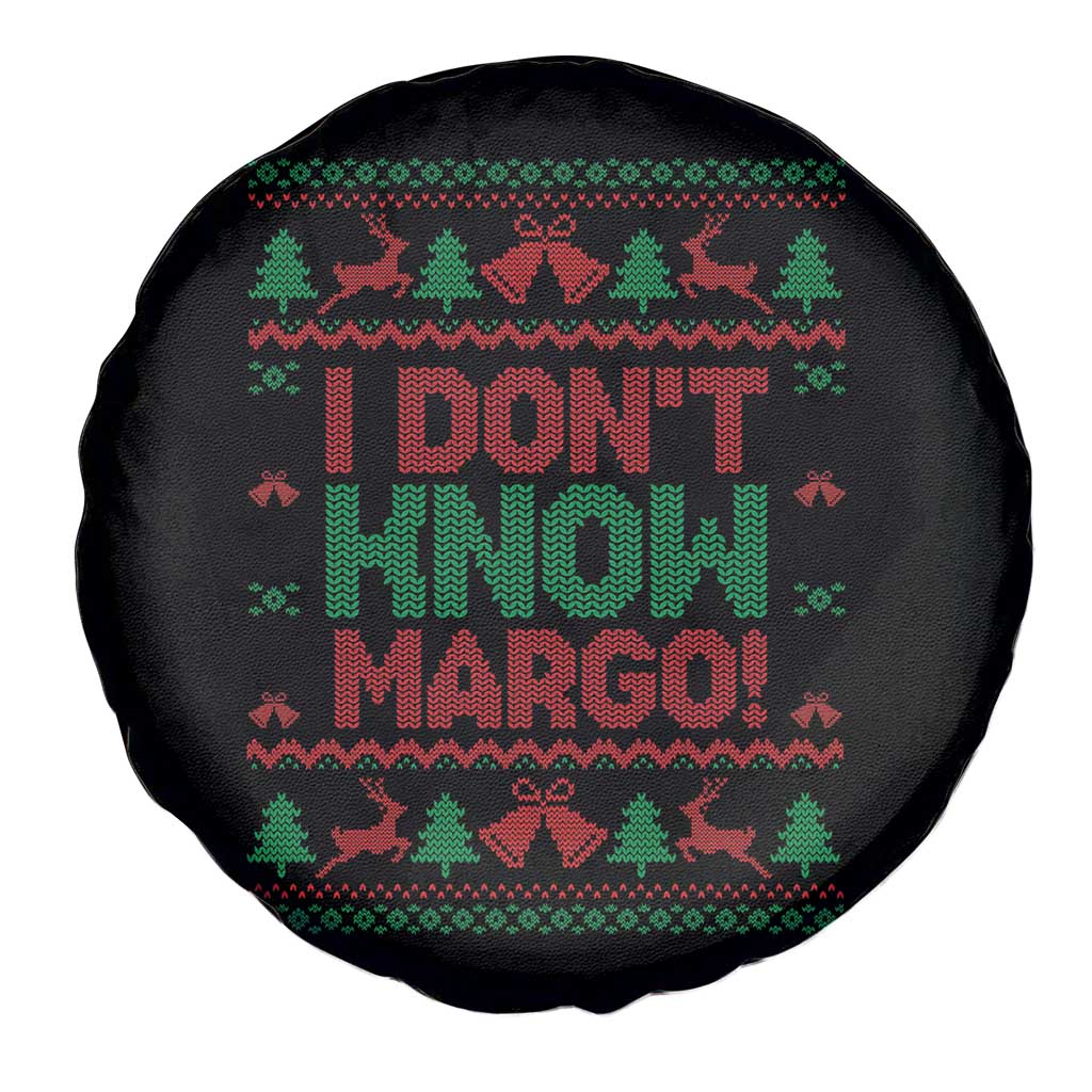I Dont Know Margo Christmas Movie Spare Tire Cover Funny Xmas Couple Matching - Wonder Print Shop