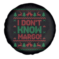 I Dont Know Margo Christmas Movie Spare Tire Cover Funny Xmas Couple Matching - Wonder Print Shop