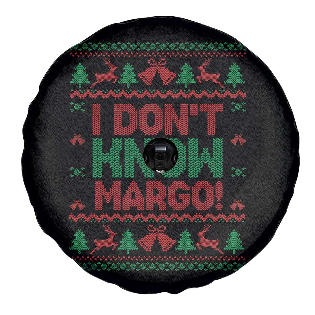 I Dont Know Margo Christmas Movie Spare Tire Cover Funny Xmas Couple Matching - Wonder Print Shop