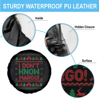 I Dont Know Margo Christmas Movie Spare Tire Cover Funny Xmas Couple Matching - Wonder Print Shop