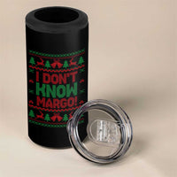I Dont Know Margo Christmas Movie 4 in 1 Can Cooler Tumbler Funny Xmas Couple Matching - Wonder Print Shop