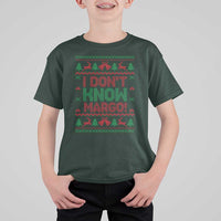 I Dont Know Margo Christmas Movie T Shirt For Kid Funny Xmas Couple Matching - Wonder Print Shop