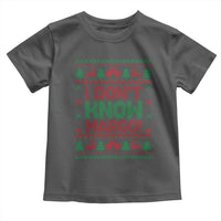 I Dont Know Margo Christmas Movie Toddler T Shirt Funny Xmas Couple Matching - Wonder Print Shop