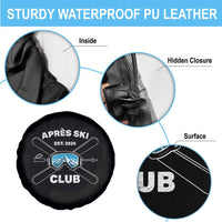 Apres Ski Club 2025 Spare Tire Cover Skiing Winter Sport Mountain - Wonder Print Shop