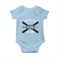 Apres Ski Club 2025 Baby Onesie Skiing Winter Sport Mountain - Wonder Print Shop