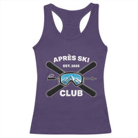 Apres Ski Club 2025 Racerback Tank Top Skiing Winter Sport Mountain - Wonder Print Shop
