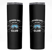 Apres Ski Club 2025 Skinny Tumbler Skiing Winter Sport Mountain - Wonder Print Shop