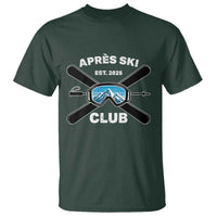 Apres Ski Club 2025 T Shirt Skiing Winter Sport Mountain - Wonder Print Shop
