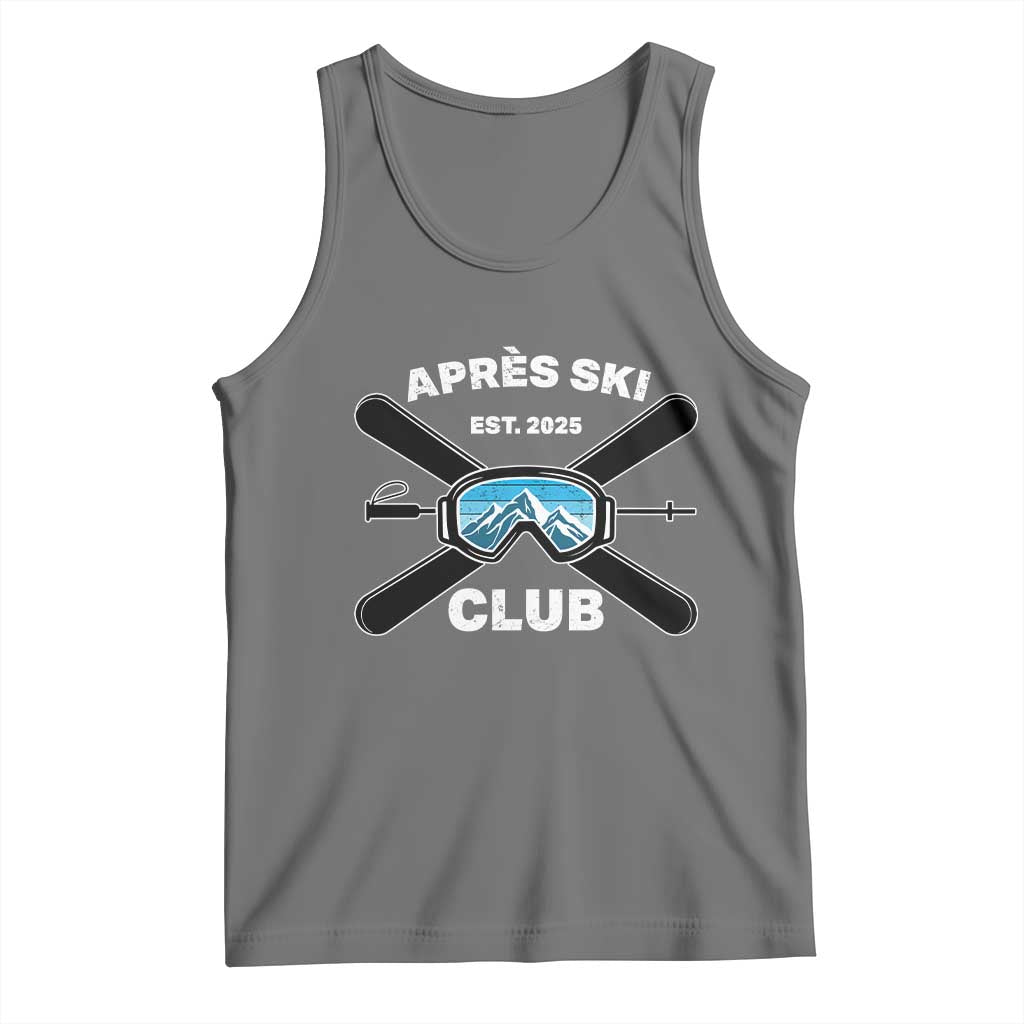 Apres Ski Club 2025 Tank Top Skiing Winter Sport Mountain - Wonder Print Shop