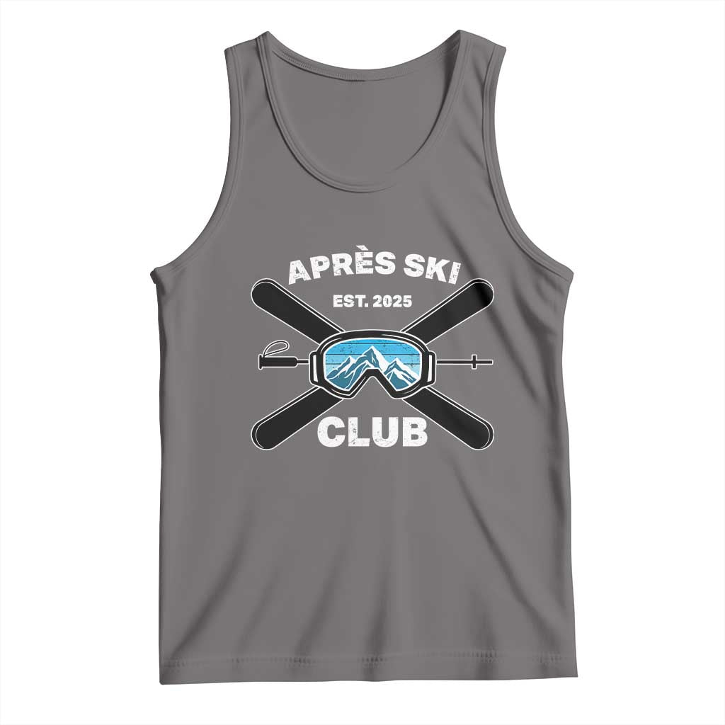 Apres Ski Club 2025 Tank Top Skiing Winter Sport Mountain - Wonder Print Shop