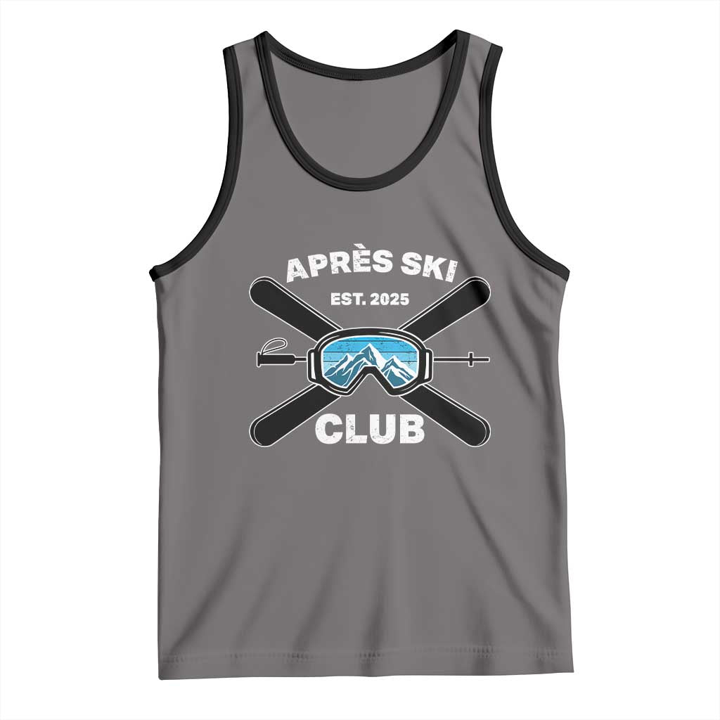 Apres Ski Club 2025 Tank Top Skiing Winter Sport Mountain - Wonder Print Shop