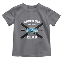 Apres Ski Club 2025 Toddler T Shirt Skiing Winter Sport Mountain - Wonder Print Shop