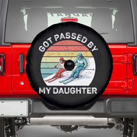 Funny Skiing Dad Spare Tire Cover Got Passed By My Daughter Retro Vintage - Wonder Print Shop