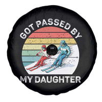 Funny Skiing Dad Spare Tire Cover Got Passed By My Daughter Retro Vintage - Wonder Print Shop