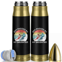 Funny Skiing Dad Bullet Tumbler Got Passed By My Daughter Retro Vintage - Wonder Print Shop