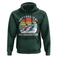 Funny Skiing Dad Hoodie Got Passed By My Daughter Retro Vintage - Wonder Print Shop