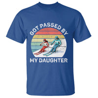 Funny Skiing Dad T Shirt Got Passed By My Daughter Retro Vintage - Wonder Print Shop