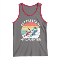Funny Skiing Dad Tank Top Got Passed By My Daughter Retro Vintage - Wonder Print Shop