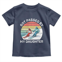 Funny Skiing Dad Toddler T Shirt Got Passed By My Daughter Retro Vintage - Wonder Print Shop