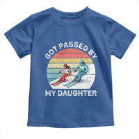 Funny Skiing Dad Toddler T Shirt Got Passed By My Daughter Retro Vintage - Wonder Print Shop