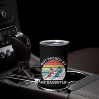 Funny Skiing Dad Tumbler Cup Got Passed By My Daughter Retro Vintage - Wonder Print Shop