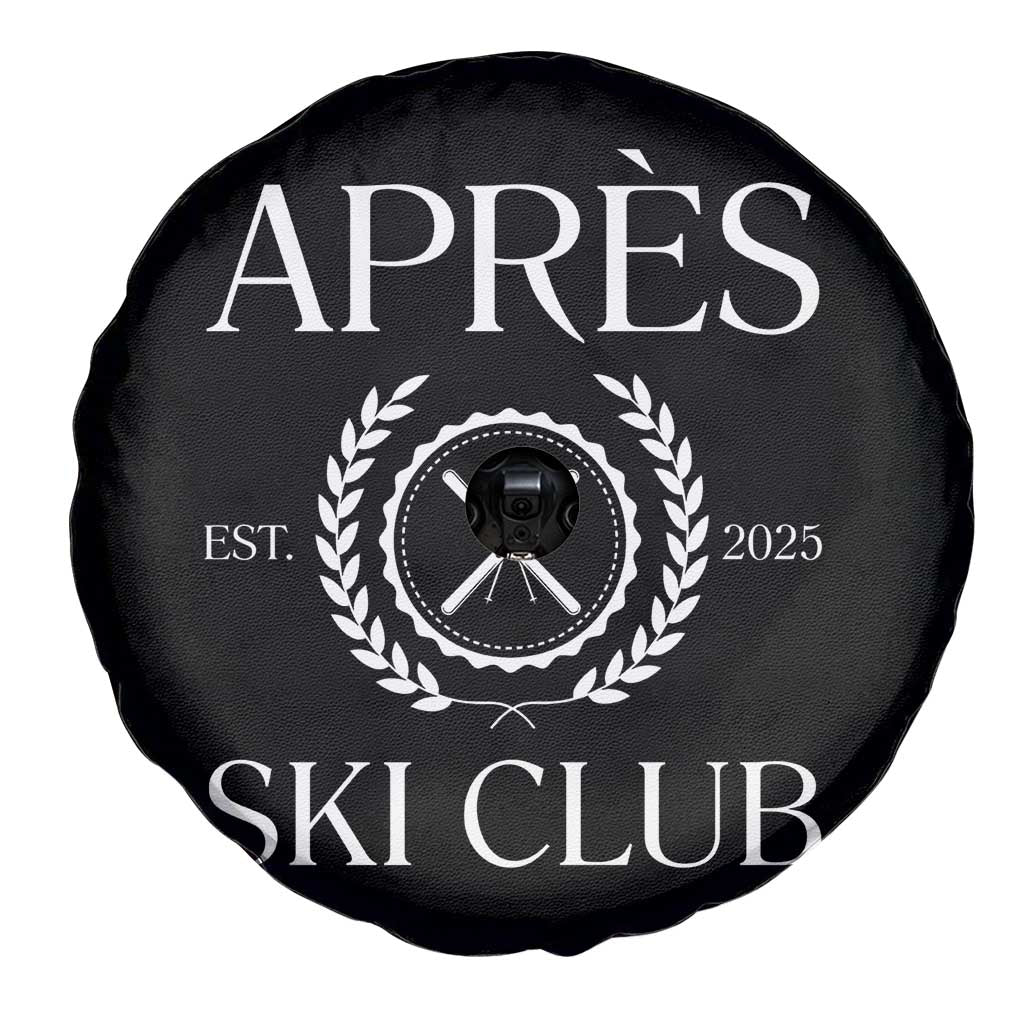 Apres Ski Club 2025 Spare Tire Cover Winter Vacation Drinking Party - Wonder Print Shop