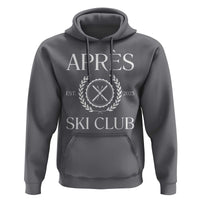 Apres Ski Club 2025 Hoodie Winter Vacation Drinking Party - Wonder Print Shop