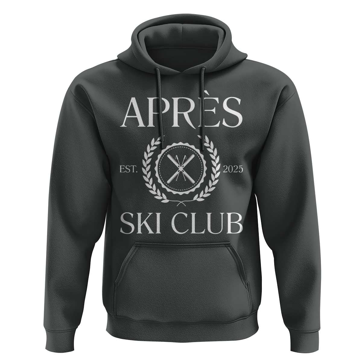 Apres Ski Club 2025 Hoodie Winter Vacation Drinking Party - Wonder Print Shop