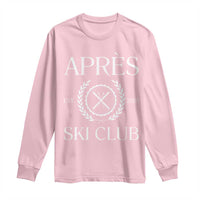 Apres Ski Club 2025 Long Sleeve Shirt Winter Vacation Drinking Party - Wonder Print Shop