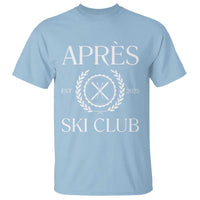Apres Ski Club 2025 T Shirt Winter Vacation Drinking Party - Wonder Print Shop