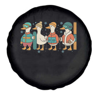 Funny Ski Snowboard Goose Spare Tire Cover Up To Snow Good Winter Sport - Wonder Print Shop