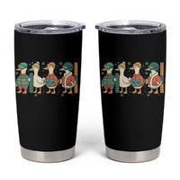 Funny Ski Snowboard Goose Tumbler Cup Up To Snow Good Winter Sport - Wonder Print Shop