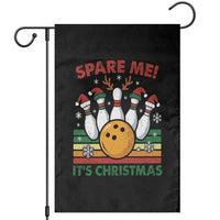 Funny Christmas Bowling Garden Flag Spare Me Its Xmas Festive Holiday - Wonder Print Shop