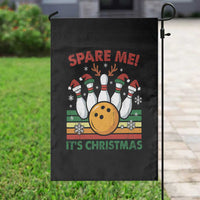 Funny Christmas Bowling Garden Flag Spare Me Its Xmas Festive Holiday - Wonder Print Shop