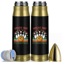 Funny Christmas Bowling Bullet Tumbler Spare Me Its Xmas Festive Holiday - Wonder Print Shop