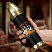 Funny Christmas Bowling Bullet Tumbler Spare Me Its Xmas Festive Holiday - Wonder Print Shop
