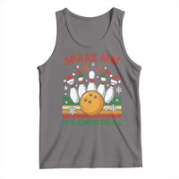 Funny Christmas Bowling Tank Top Spare Me Its Xmas Festive Holiday - Wonder Print Shop