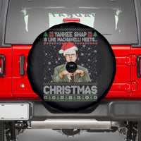 Funny Christmas Office Movie Spare Tire Cover Yankee Swap Is Like Machiavelli Meets Christmas - Wonder Print Shop