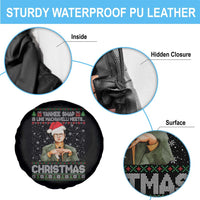 Funny Christmas Office Movie Spare Tire Cover Yankee Swap Is Like Machiavelli Meets Christmas - Wonder Print Shop