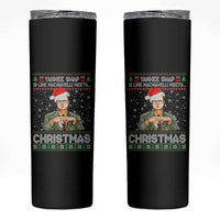 Funny Christmas Office Movie Skinny Tumbler Yankee Swap Is Like Machiavelli Meets Christmas - Wonder Print Shop