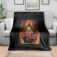 Funny Christmas Movie It Is A Major Award Throw Blanket Italian Leg Lamp - Wonder Print Shop