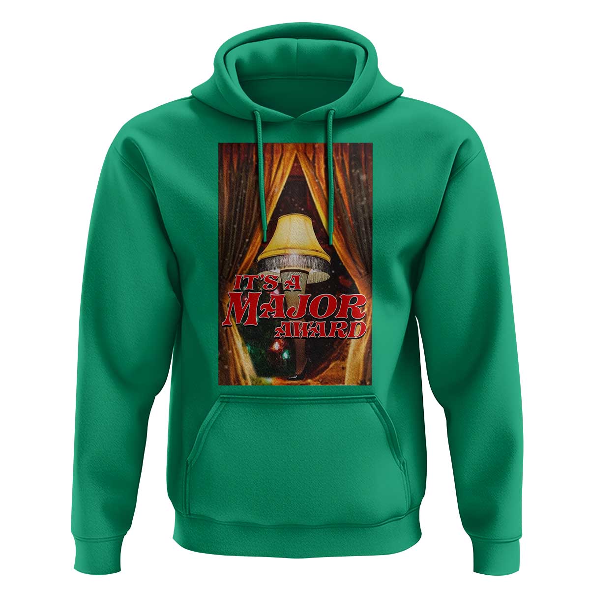 Funny Christmas Movie It Is A Major Award Hoodie Italian Leg Lamp - Wonder Print Shop