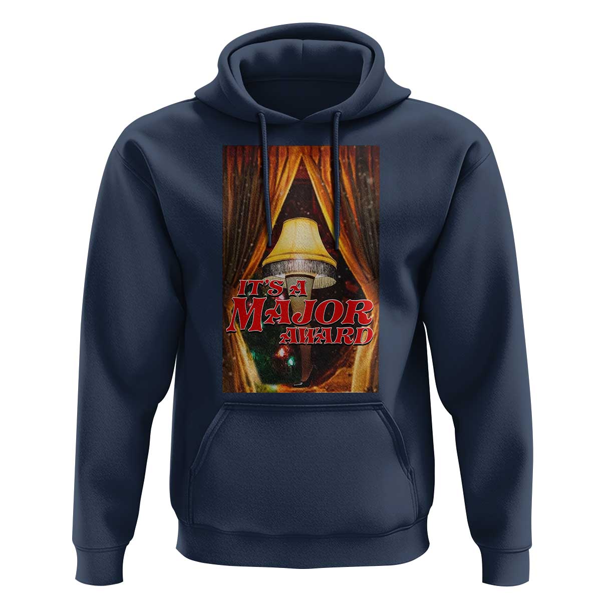 Funny Christmas Movie It Is A Major Award Hoodie Italian Leg Lamp - Wonder Print Shop