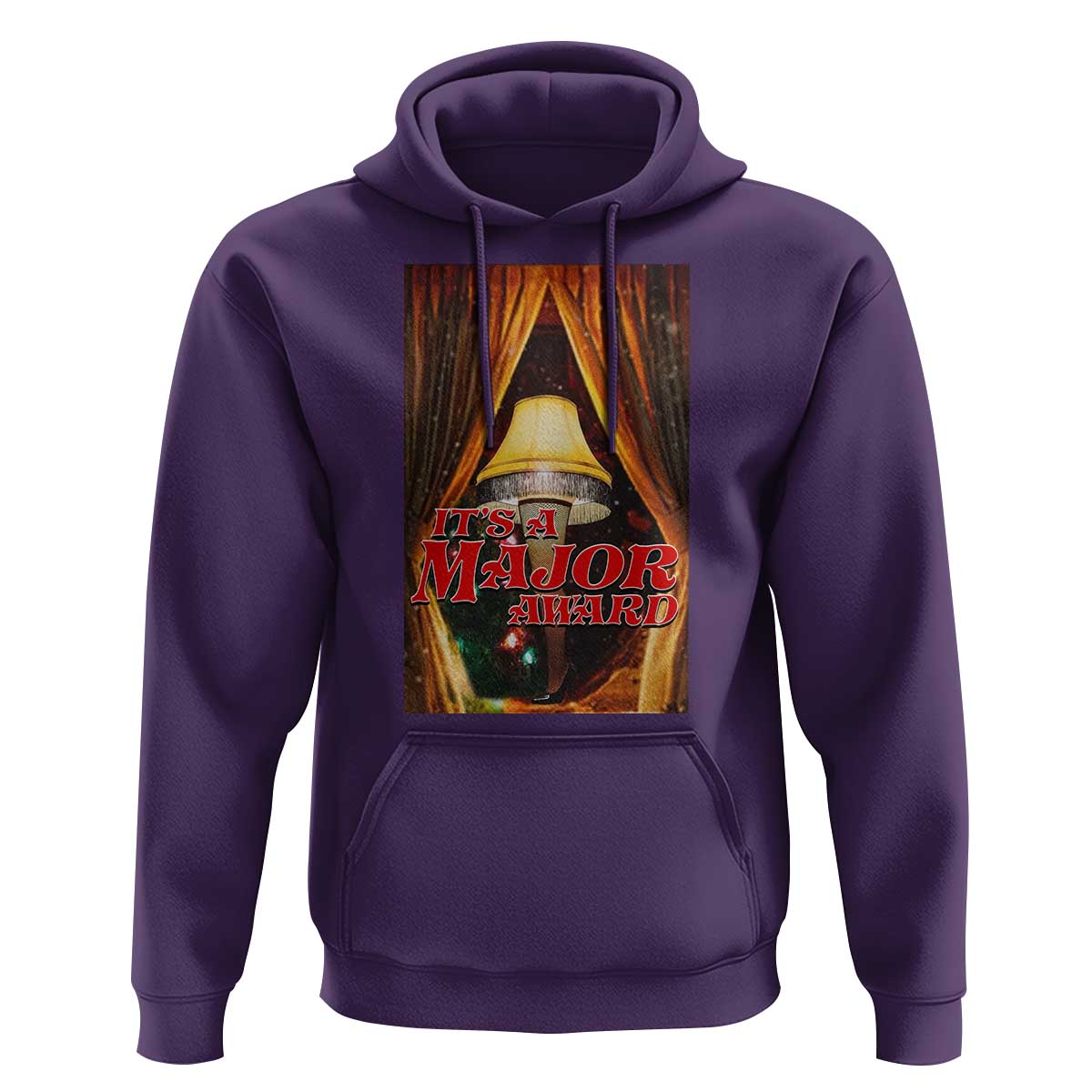Funny Christmas Movie It Is A Major Award Hoodie Italian Leg Lamp - Wonder Print Shop