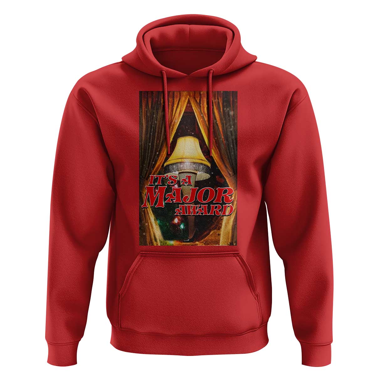 Funny Christmas Movie It Is A Major Award Hoodie Italian Leg Lamp - Wonder Print Shop