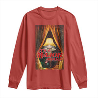 Funny Christmas Movie It Is A Major Award Long Sleeve Shirt Italian Leg Lamp - Wonder Print Shop