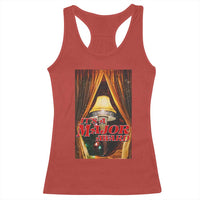 Funny Christmas Movie It Is A Major Award Racerback Tank Top Italian Leg Lamp - Wonder Print Shop