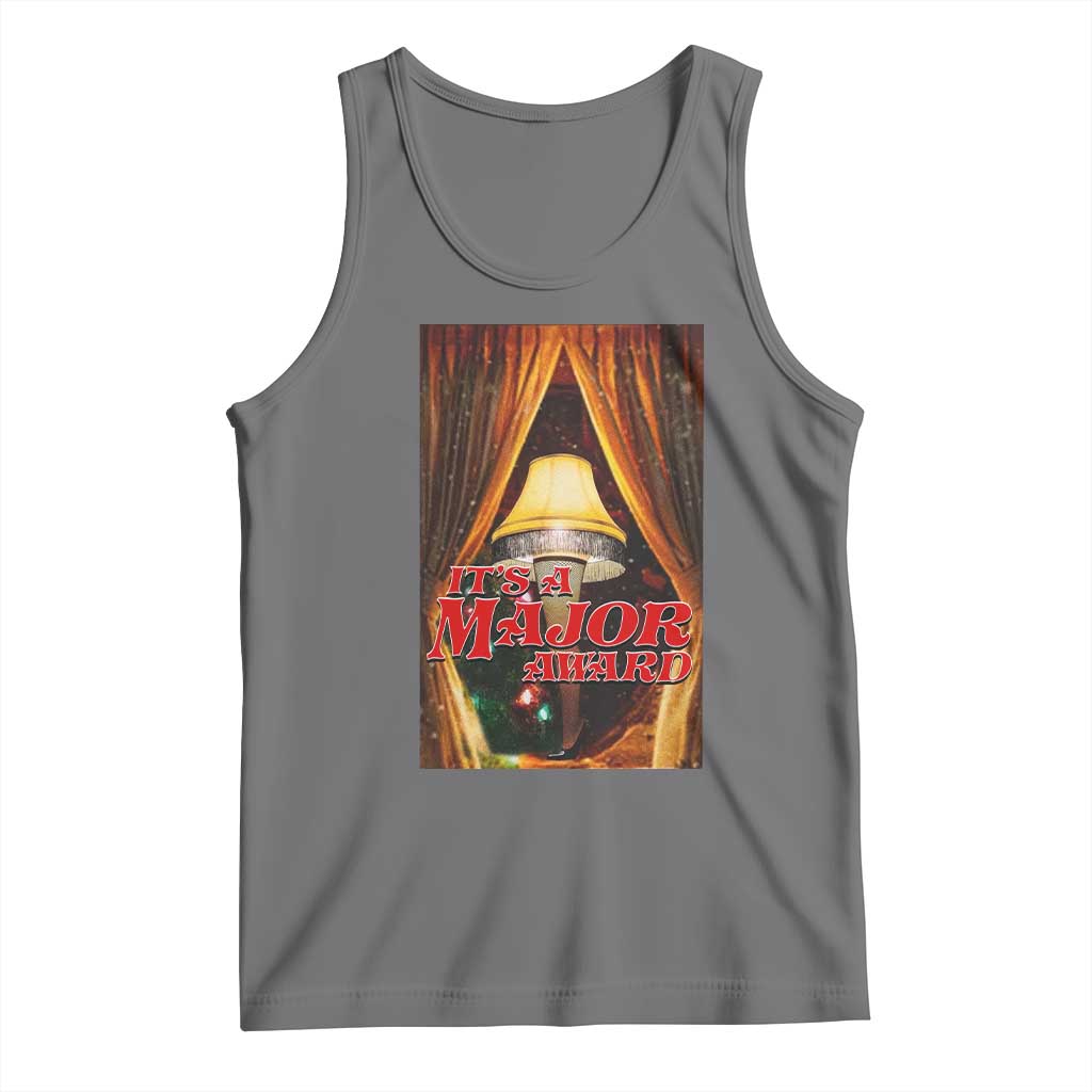 Funny Christmas Movie It Is A Major Award Tank Top Italian Leg Lamp - Wonder Print Shop