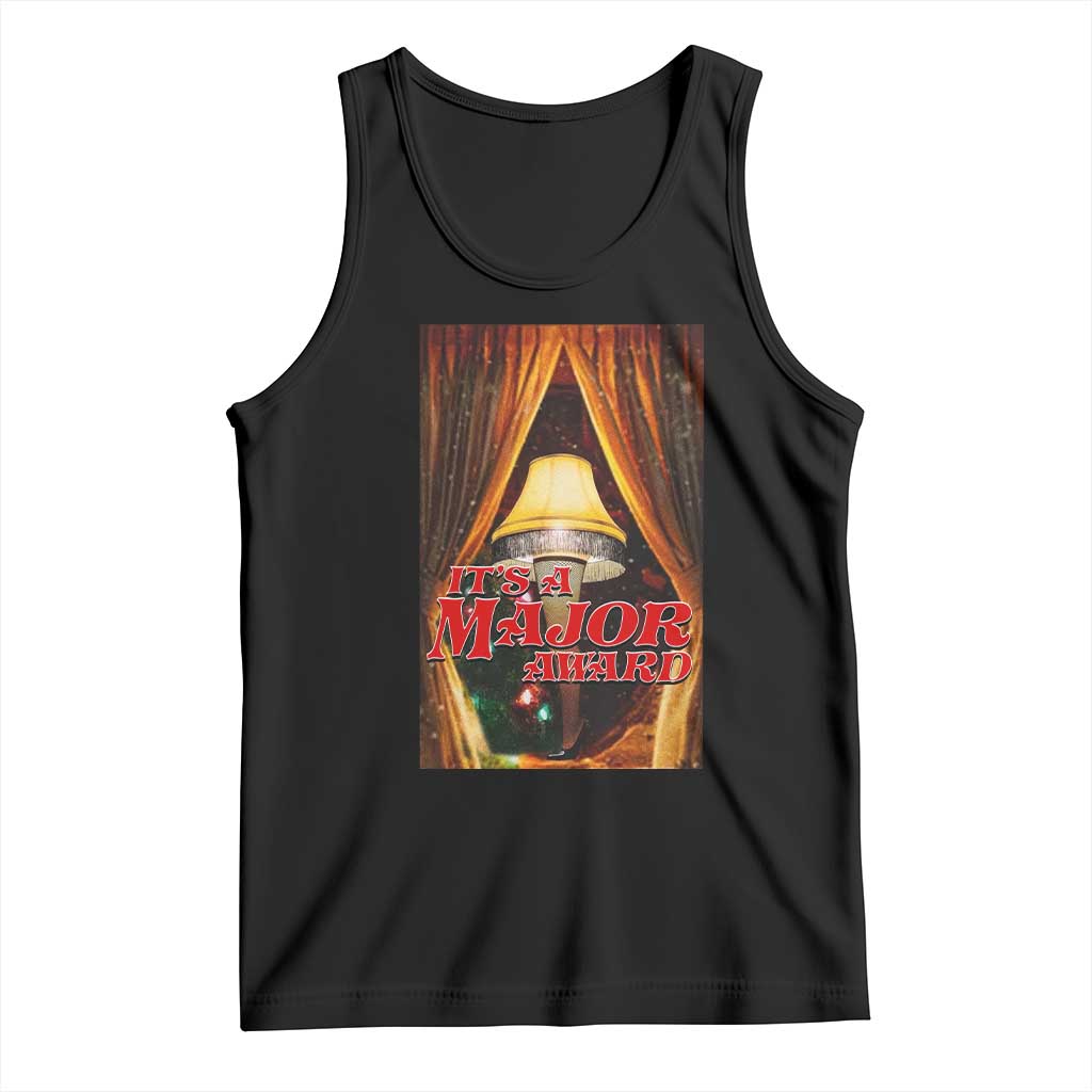 Funny Christmas Movie It Is A Major Award Tank Top Italian Leg Lamp - Wonder Print Shop